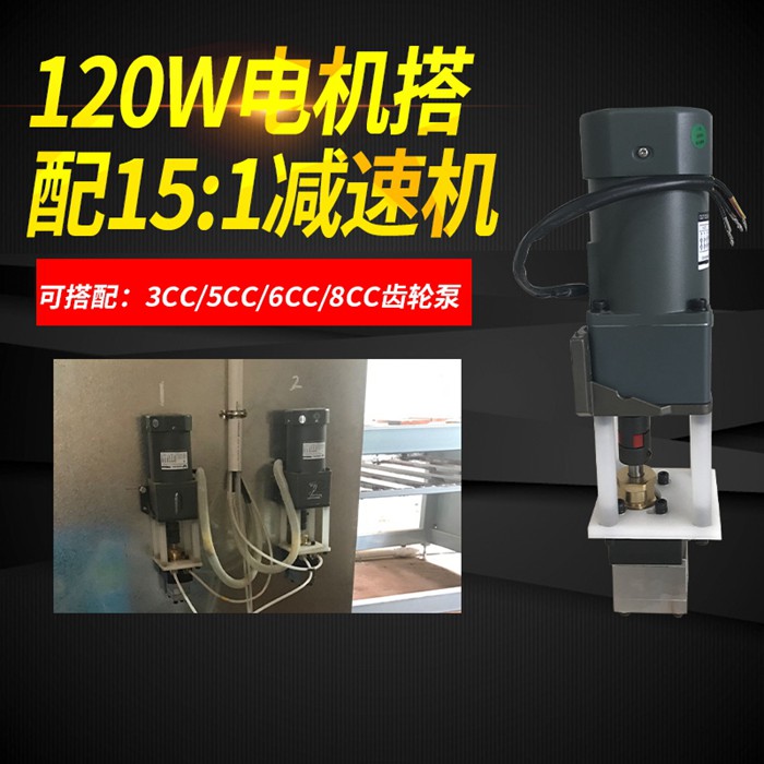 帶電機齒輪泵（油性漆）